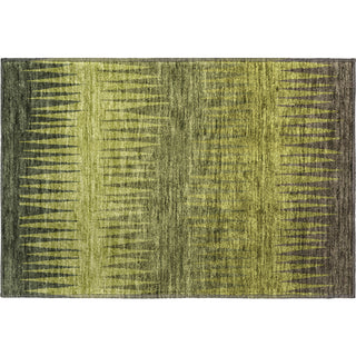 Piper Looms Mayfield Stripes AMF886 Olive Machine Washable Area Rug Scatter Main Image