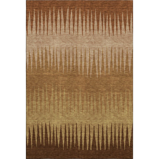 Piper Looms Mayfield Stripes AMF886 Paprika Machine Washable Area Rug main image