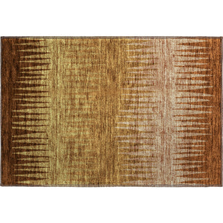Piper Looms Mayfield Stripes AMF886 Paprika Machine Washable Area Rug Scatter Main Image