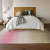 Piper Looms Mayfield Stripes AMF886 Pink Machine Washable Area Rug Lifestyle Image Feature