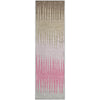 Piper Looms Mayfield Stripes AMF886 Pink Machine Washable Area Rug Runner Main Image