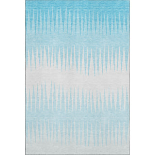 Piper Looms Mayfield Stripes AMF886 Sky Machine Washable Area Rug main image