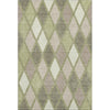 Piper Looms Mayfield Diamonds AMF887 Aloe Machine Washable Area Rug main image