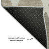 Piper Looms Mayfield Diamonds AMF887 Beige Machine Washable Area Rug Backing Image