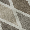 Piper Looms Mayfield Diamonds AMF887 Beige Machine Washable Area Rug Swatch Image