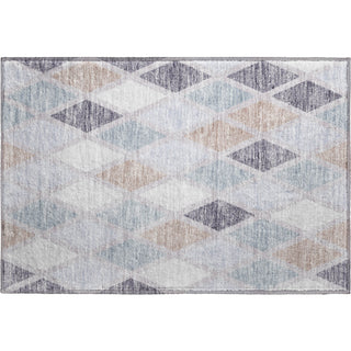Piper Looms Mayfield Diamonds AMF887 Lavender Machine Washable Area Rug Scatter Main Image