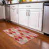 Piper Looms Mayfield Diamonds AMF887 Pink Machine Washable Area Rug Scatter Lifestyle Image Feature