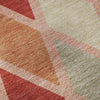 Piper Looms Mayfield Diamonds AMF887 Pink Machine Washable Area Rug Swatch Image