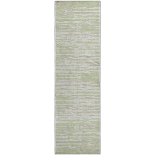 Piper Looms Mayfield Stripes AMF888 Aloe Machine Washable Area Rug Runner Main Image