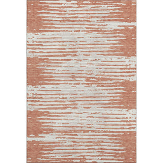 Piper Looms Mayfield Stripes AMF888 Coral Machine Washable Area Rug main image