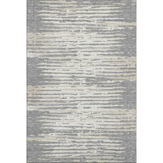 Piper Looms Mayfield Stripes AMF888 Gray Machine Washable Area Rug main image
