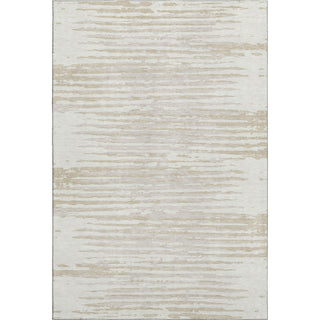 Piper Looms Mayfield Stripes AMF888 Ivory Machine Washable Area Rug main image