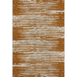 Piper Looms Mayfield Stripes AMF888 Paprika Machine Washable Area Rug main image
