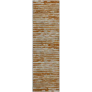 Piper Looms Mayfield Stripes AMF888 Paprika Machine Washable Area Rug Runner Main Image