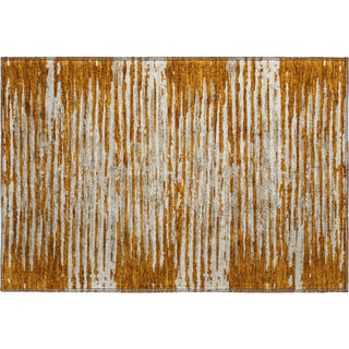 Piper Looms Mayfield Stripes AMF888 Paprika Machine Washable Area Rug Scatter Main Image