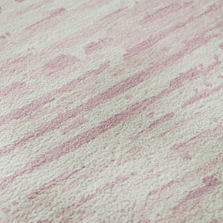 Piper Looms Mayfield Stripes AMF888 Pink Machine Washable Area Rug Swatch Image