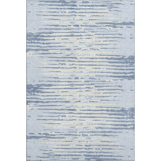 Piper Looms Mayfield Stripes AMF888 Sky Machine Washable Area Rug main image