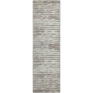 Piper Looms Mayfield Stripes AMF888 Taupe Machine Washable Area Rug Runner Main Image