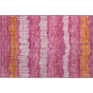 Piper Looms Mayfield Stripes AMF889 Blush Machine Washable Area Rug Scatter Main Image