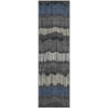 Piper Looms Mayfield Stripes AMF889 Charcoal Machine Washable Area Rug Runner Main Image