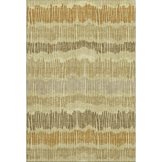 Piper Looms Mayfield Stripes AMF889 Gold Machine Washable Area Rug main image