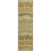 Piper Looms Mayfield Stripes AMF889 Gold Machine Washable Area Rug Runner Main Image