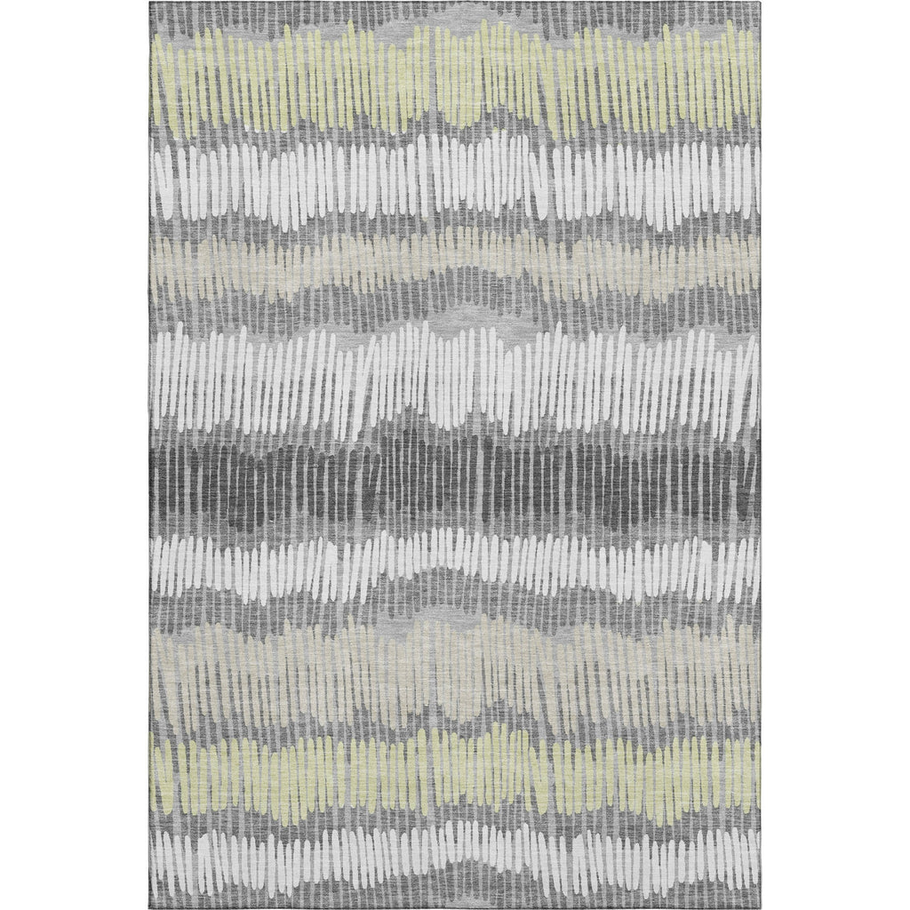 Piper Looms Mayfield Stripes AMF889 Gray Machine Washable Area Rug main image