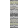 Piper Looms Mayfield Stripes AMF889 Gray Machine Washable Area Rug Runner Main Image