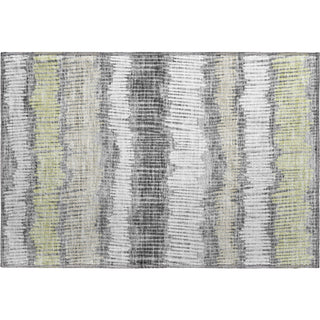 Piper Looms Mayfield Stripes AMF889 Gray Machine Washable Area Rug Scatter Main Image
