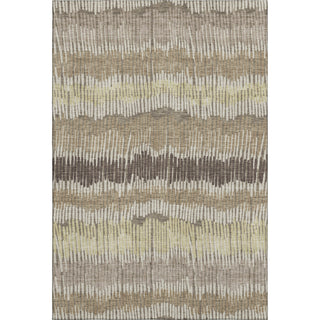 Piper Looms Mayfield Stripes AMF889 Taupe Machine Washable Area Rug main image