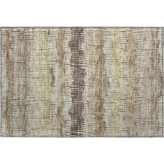 Piper Looms Mayfield Stripes AMF889 Taupe Machine Washable Area Rug Scatter Main Image