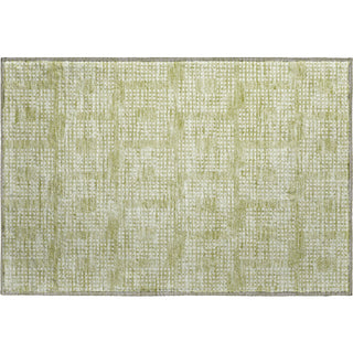 Piper Looms Mayfield Squares AMF890 Aloe Machine Washable Area Rug Scatter Main Image