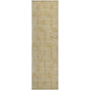 Piper Looms Mayfield Squares AMF890 Gold Machine Washable Area Rug Runner Main Image
