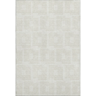 Piper Looms Mayfield Squares AMF890 Ivory Machine Washable Area Rug main image