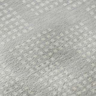 Piper Looms Mayfield Squares AMF890 Silver Machine Washable Area Rug Swatch Image