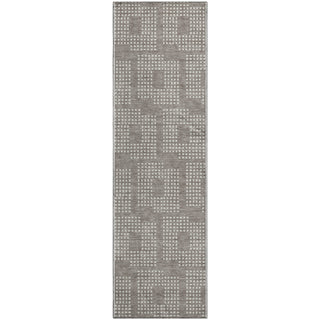 Piper Looms Mayfield Squares AMF890 Taupe Machine Washable Area Rug Runner Main Image