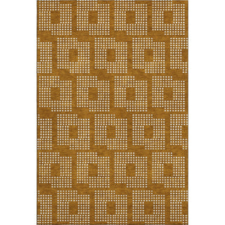 Piper Looms Mayfield Squares AMF890 Terracotta Machine Washable Area Rug main image