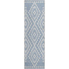 Piper Looms Mayfield Diamonds AMF891 Denim Machine Washable Area Rug Runner Main Image
