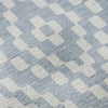 Piper Looms Mayfield Diamonds AMF891 Denim Machine Washable Area Rug Swatch Image