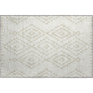 Piper Looms Mayfield Diamonds AMF891 Ivory Machine Washable Area Rug Scatter Main Image