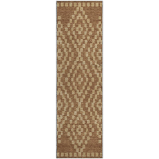 Piper Looms Mayfield Diamonds AMF891 Paprika Machine Washable Area Rug Runner Main Image