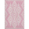 Piper Looms Mayfield Diamonds AMF891 Pink Machine Washable Area Rug main image