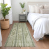 Piper Looms Mayfield Stripes AMF892 Aloe Machine Washable Area Rug Runner Lifestyle Image Feature