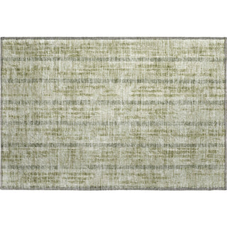Piper Looms Mayfield Stripes AMF892 Aloe Machine Washable Area Rug Scatter Main Image