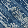 Piper Looms Mayfield Stripes AMF892 Blue Machine Washable Area Rug Swatch Image