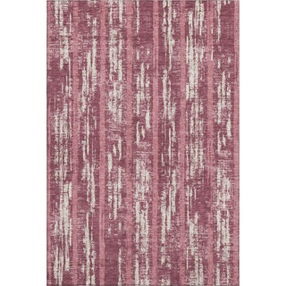 Piper Looms Mayfield Stripes AMF892 Blush Machine Washable Area Rug main image