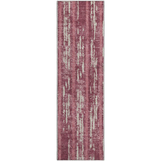 Piper Looms Mayfield Stripes AMF892 Blush Machine Washable Area Rug Runner Main Image