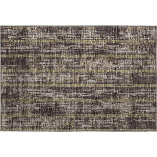 Piper Looms Mayfield Stripes AMF892 Chocolate Machine Washable Area Rug Scatter Main Image