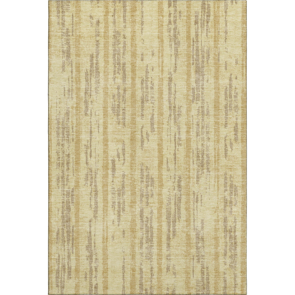 Piper Looms Mayfield Stripes AMF892 Gold Machine Washable Area Rug main image