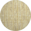 Piper Looms Mayfield Stripes AMF892 Gold Machine Washable Area Rug Round Main Image